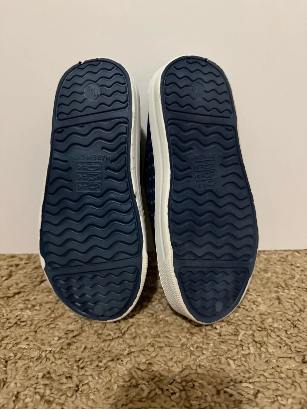 Slip-On Kids Shoes — Navy